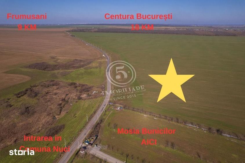 Teren de 80000 mp, în Vasilați