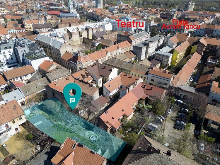 Teren Construcții intravilan de 1213 mp, în Ultracentral