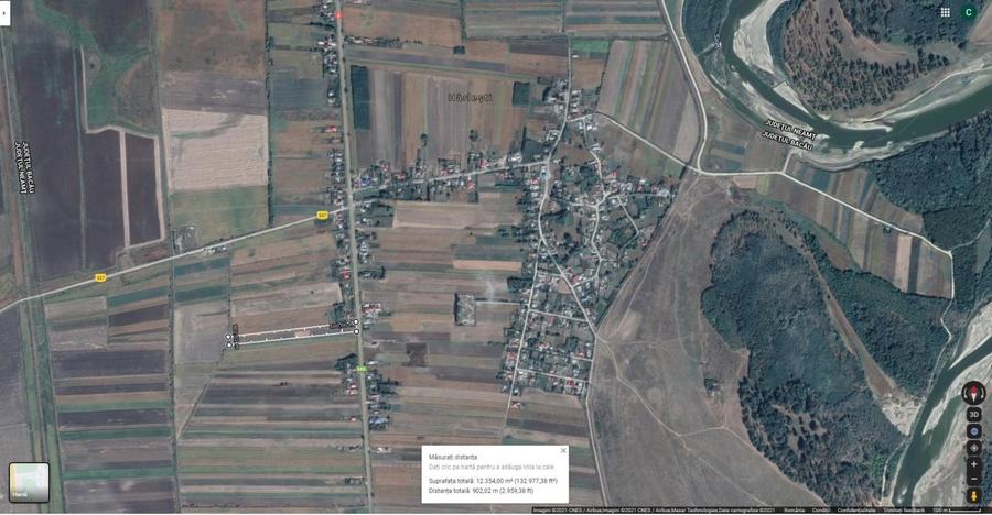 Teren intravilan de 1000 mp, în Hârlești
