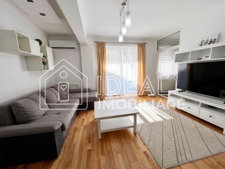 Apartament cu 3 camere decomandat, mobilat în Turnișor