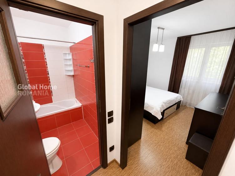 Apartament cu 2 camere semidecomandat, mobilat în P-ța Victoriei