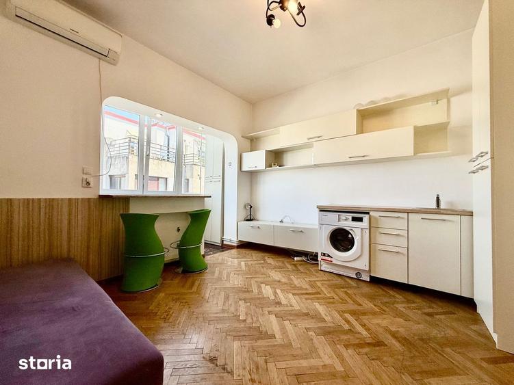 Garsonieră semidecomandată, mobilată în Romană