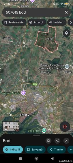 Teren intravilan la 8 km de Bra?ov, la intrare in Bod dinspre Sanpetru - 2