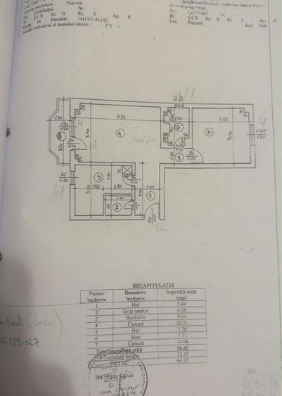 Apartament cu 2 camere în Ultracentral