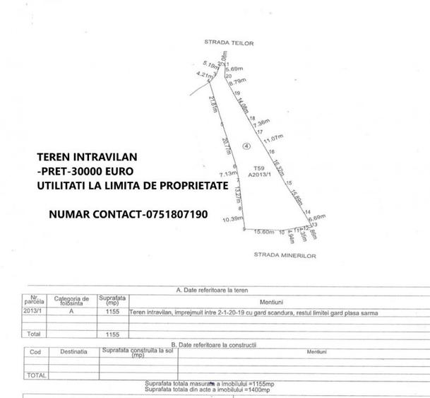 Teren in MAHMUDIA - 1