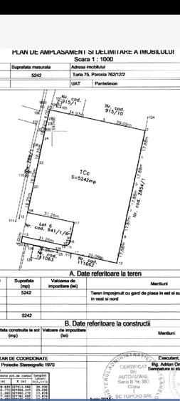 Teren agricol intravilan de 5036 mp, în Central