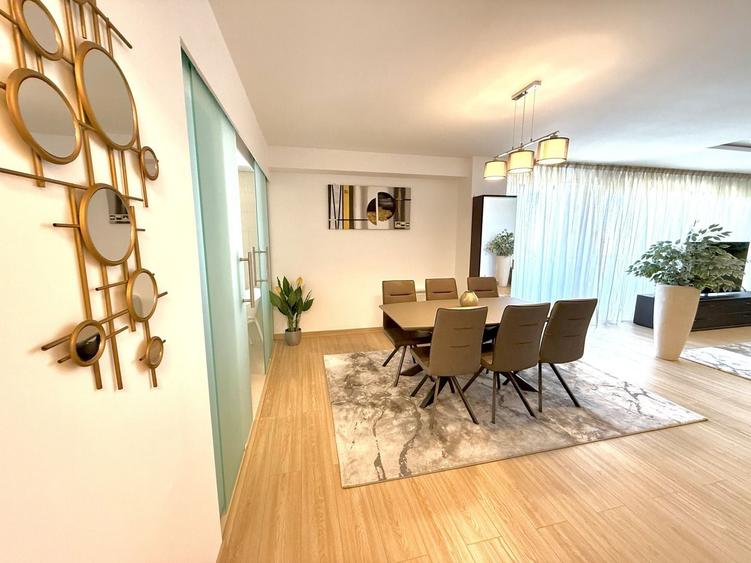 Apartament cu 3 camere decomandat, mobilat în Pipera — fotografia 3