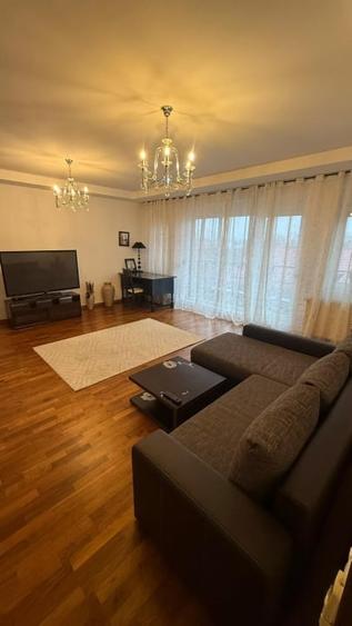 Apartament cu 3 camere decomandat, mobilat în Herăstrău