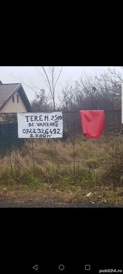 Teren de 600 mp, în Brănești