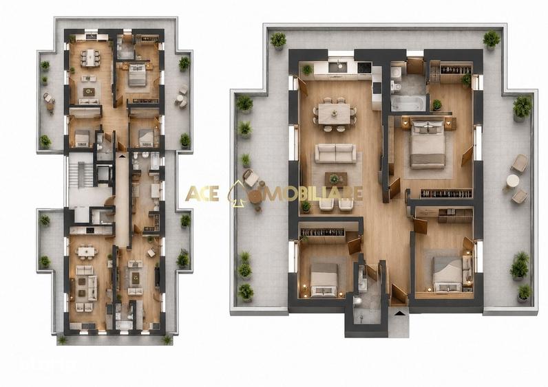 Apartament cu 4 camere în Theodor Pallady