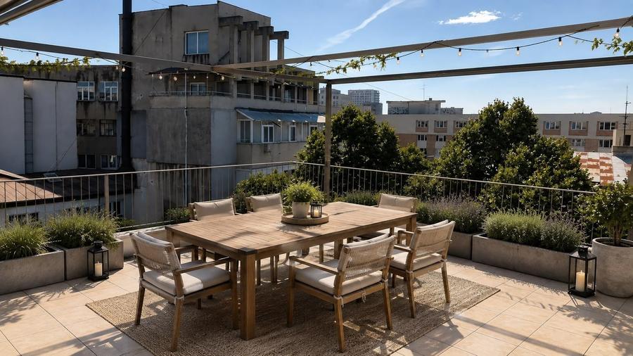 Penthouse calea Victoriei  /terasă 130 mp și priveliște spectaculoasa - 11