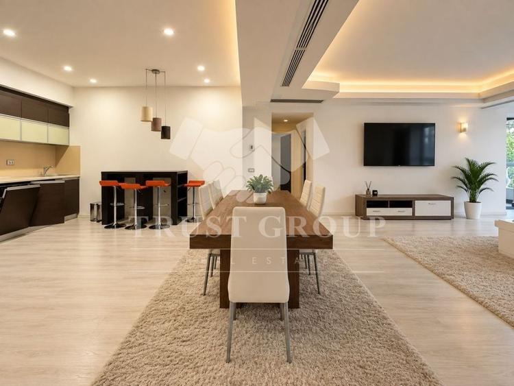 Apartament cu 3 camere semidecomandat, mobilat în Herăstrău
