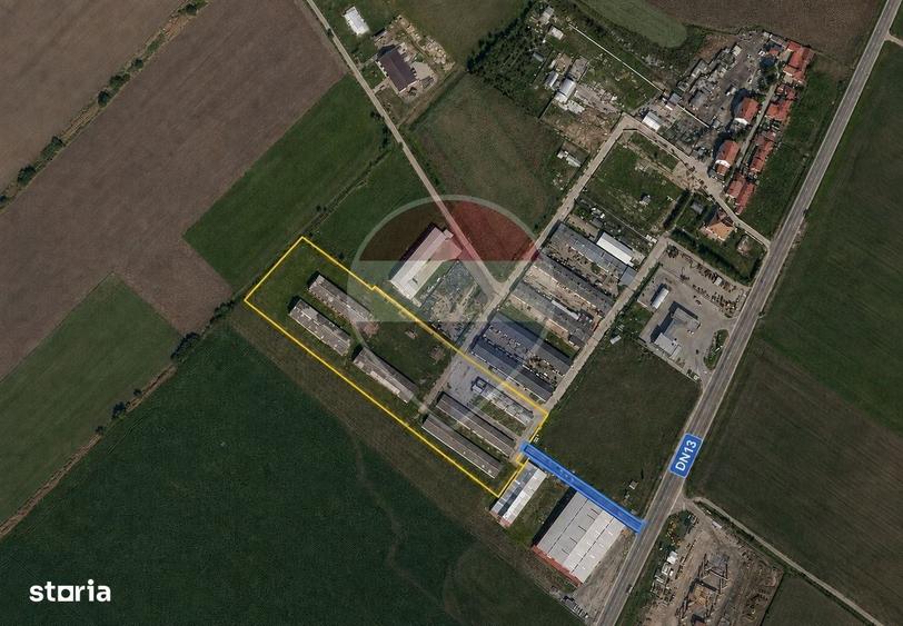 Spațiu comercial, în Hălchiu