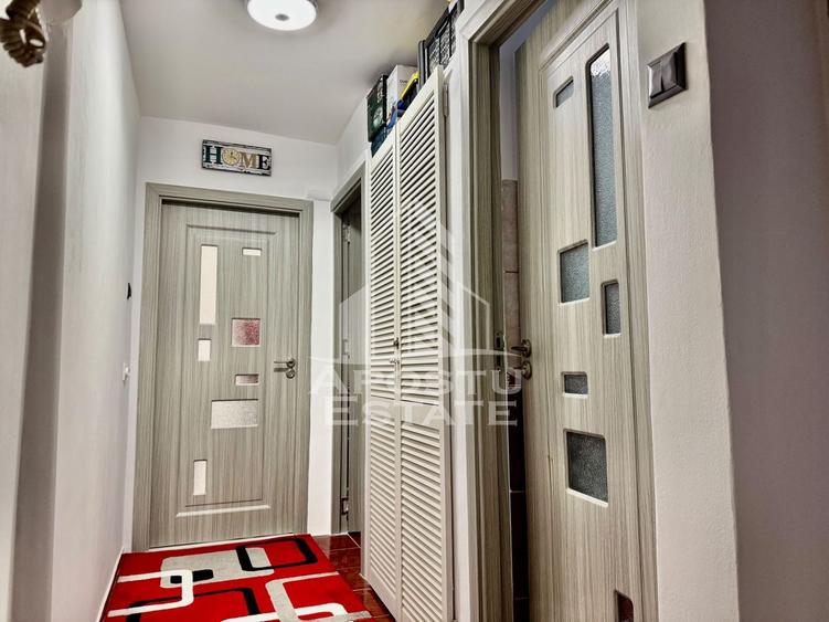 Apartament cu 3 camere semidecomandat în Șagului