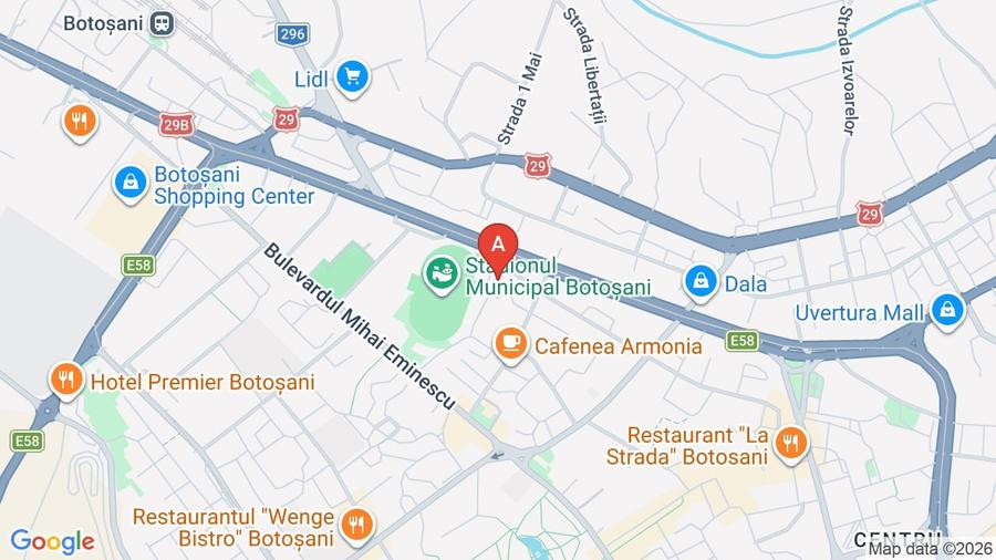 Garsonieră decomandată, mobilată în Central