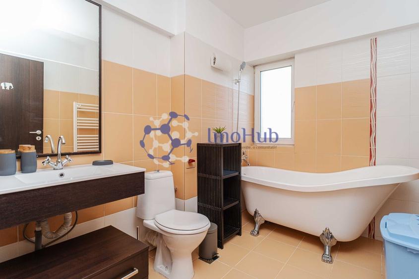Apartament cu 2 camere decomandat, mobilat în Podul de Fier