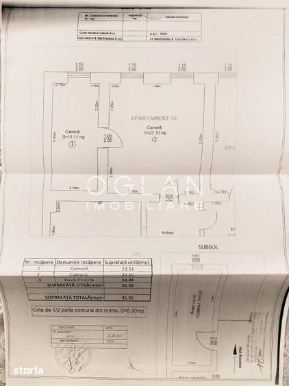 Apartament cu 2 camere în Ultracentral