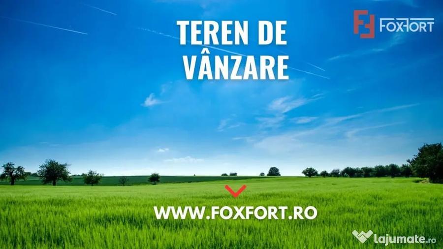 Teren de 5495 mp, în Exterior Vest