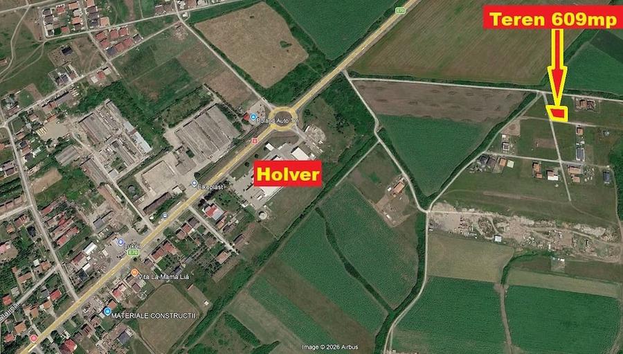 Teren de 609 mp, în Remetea Mare
