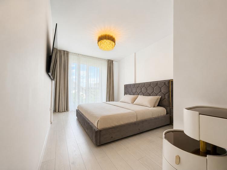 Apartament cu 3 camere decomandat, mobilat în Popești-Leordeni