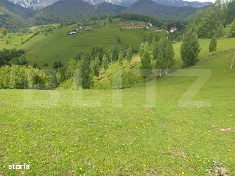 Teren cu fundatie de cabana, intabulat, 1.093 mp Satul Pestera, co - 11