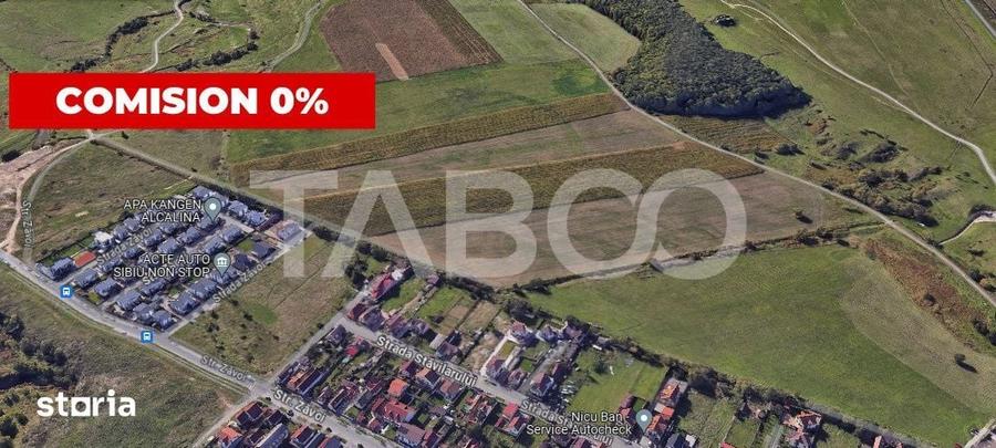 Teren extravilan 4200 mp in Sibiu zona Turnisor - 1