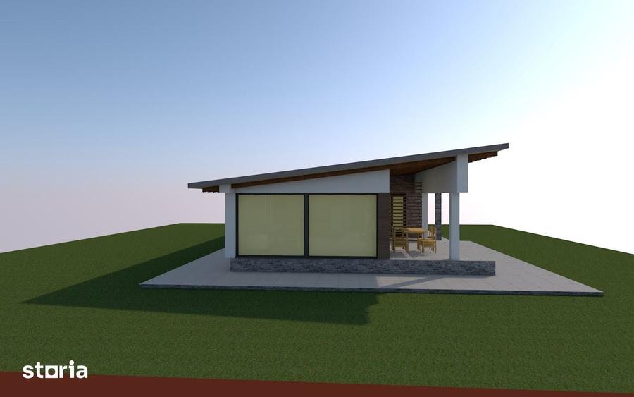 Casă cu 1 camere cu Teren 600 Mp în Central