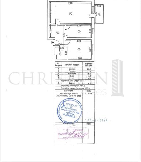 Apartament 2 Camere Exigent Plaza Residence Faza 5 - 2