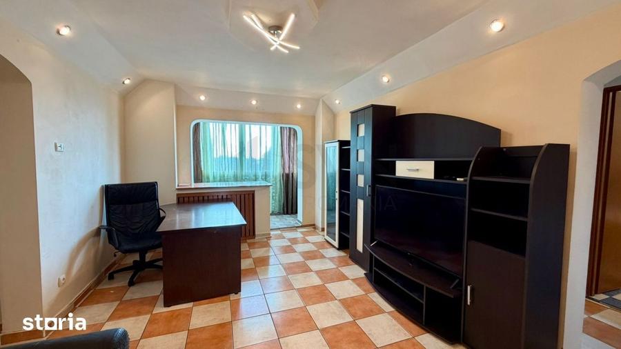 Apartament cu 2 camere semidecomandat, mobilat în Moșilor
