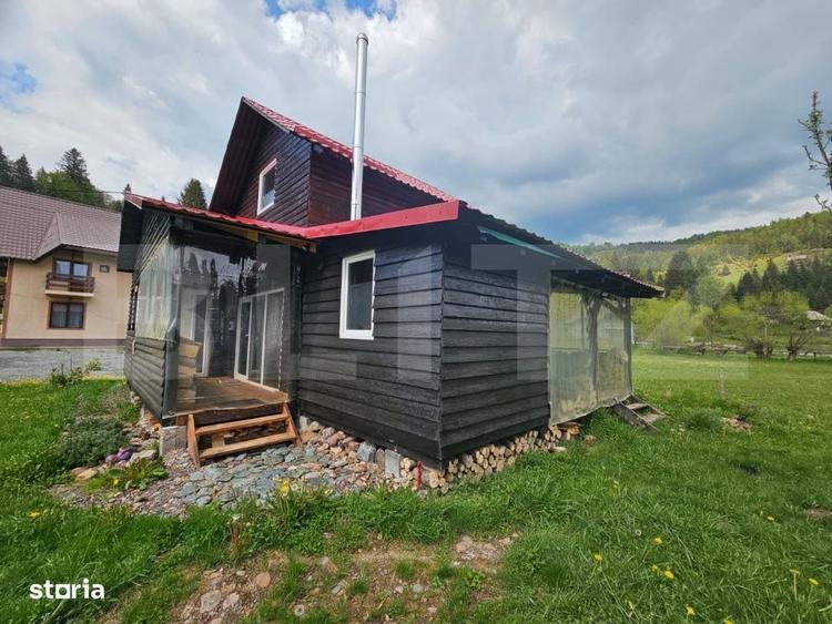 Casă cu 2 camere cu Teren 250 Mp în Sălciua