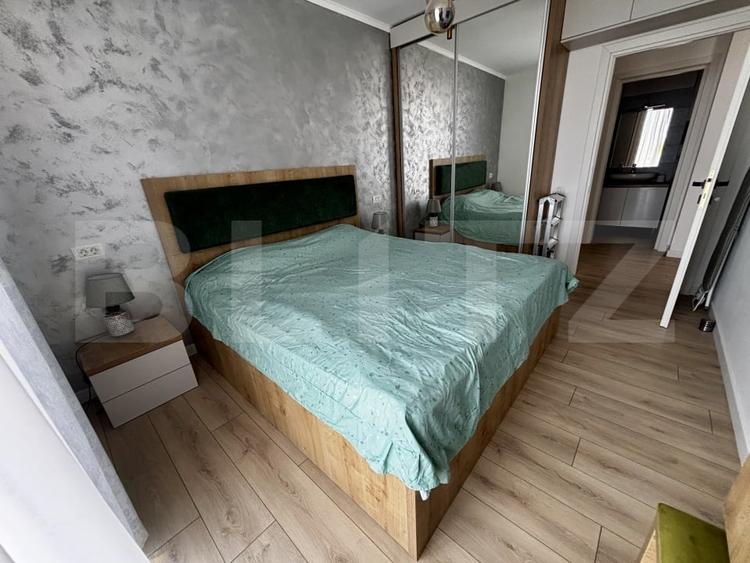 Apartament cu 2 camere semidecomandat, mobilat în Exterior Nord