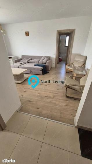 Apartament cu 2 camere, mobilat în Băneasa