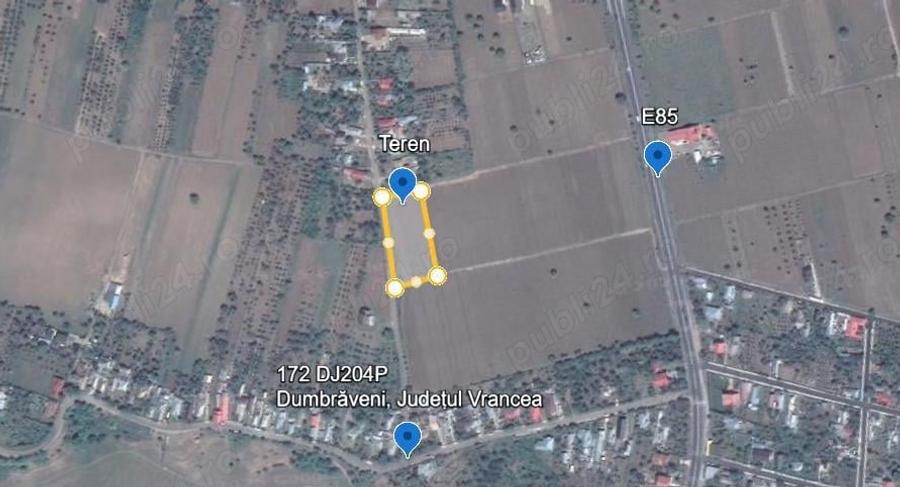 Teren de 4780 mp, în Dumbrăveni