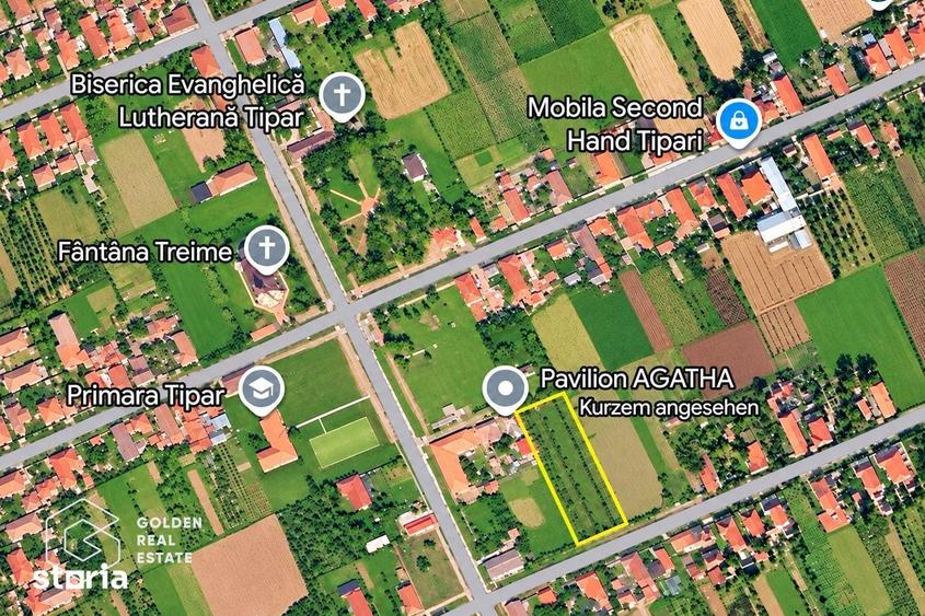 Teren de 2880 mp, în Sintea Mare