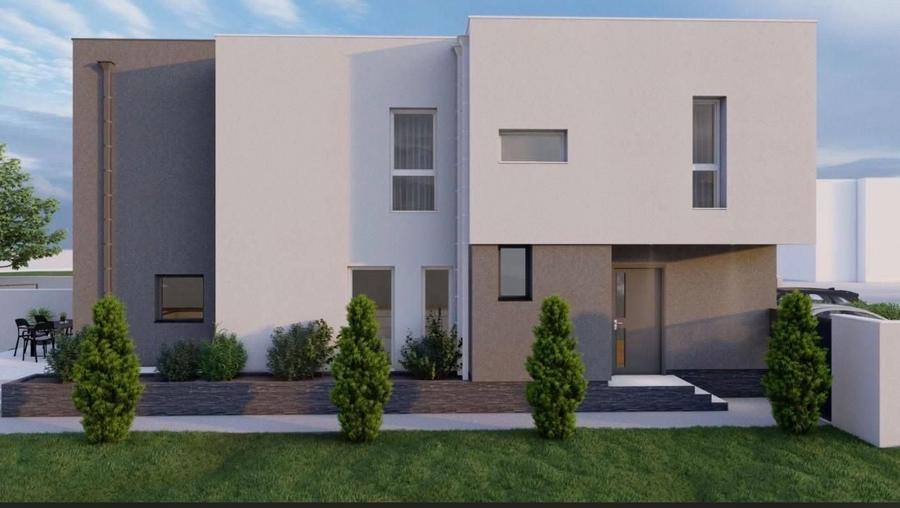 Duplex cu 4 camere cu Canalizare în Săcălaz