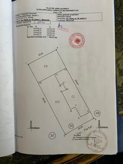 Casă individuală cu 5 camere cu Canalizare în Bucureștii Noi