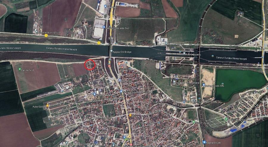 Teren de 600 mp, în Agigea