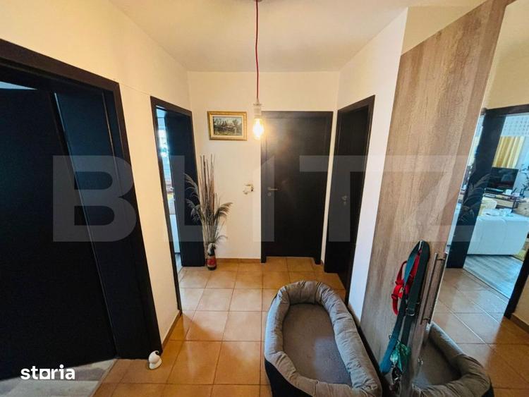 Apartament cu 2 camere decomandat, mobilat în Sânpetru