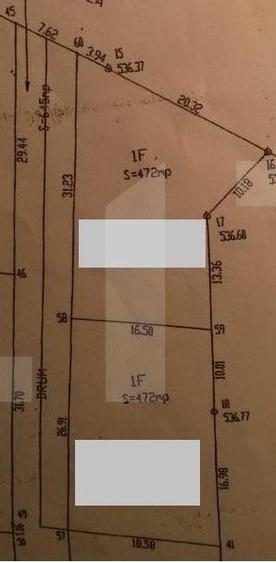 Teren Construcții intravilan de 1150 mp, în Făget