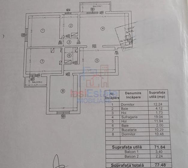Dacia Apartament 3 camere - 8