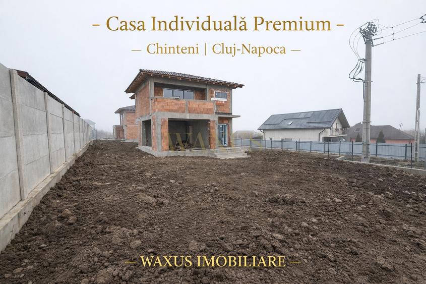 Casă individuală cu 3 camere cu Canalizare în Chinteni