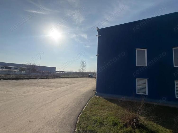Hala industriala depozit de inchriat Jilava 1.000 mp, birouri 250 mp, curte 1.500 mp, ISU - 2