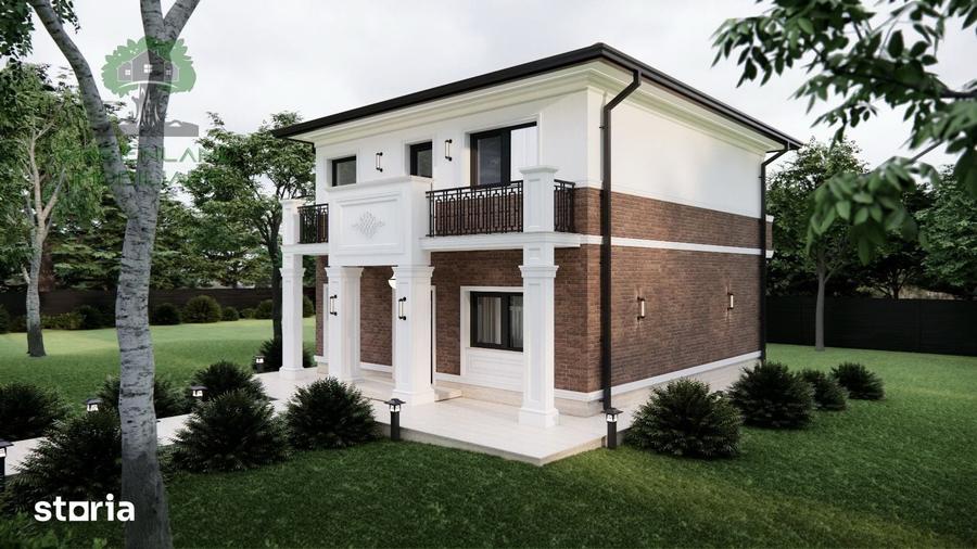 Casă cu 5 camere cu Teren 600 Mp în Tomești