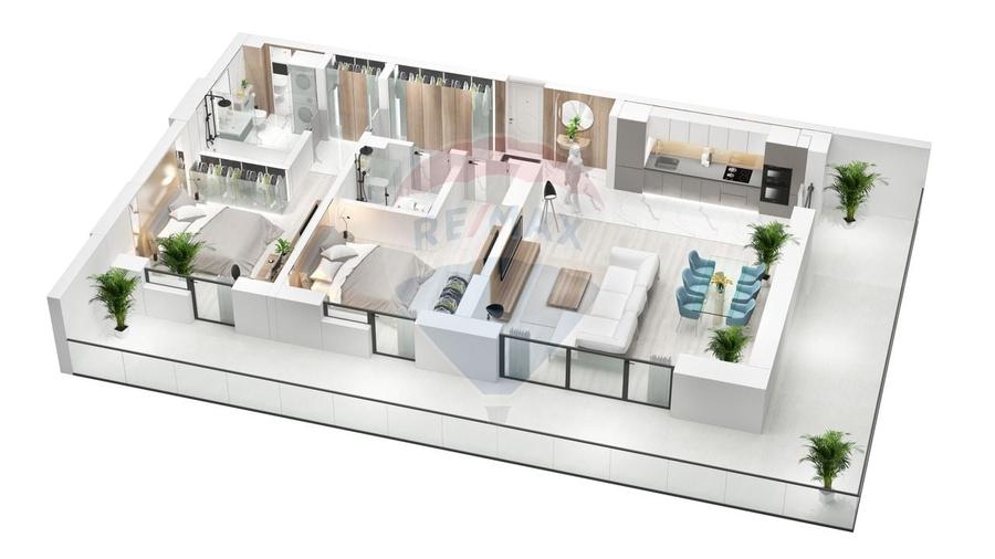 De vanzare, 3 camere Bulevardul Pipera - 11
