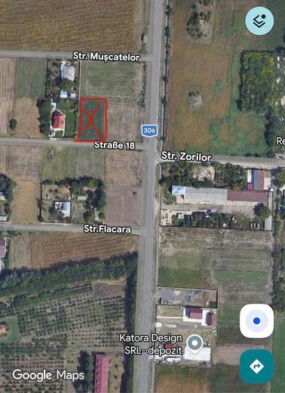 Teren de 1000 mp, în Ceacu