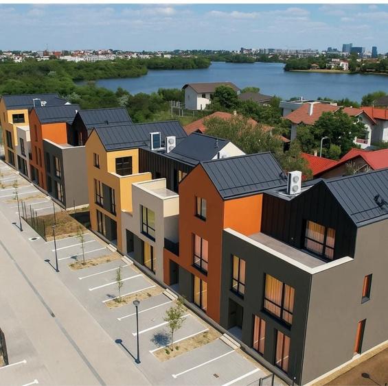Vila noua, 4 camere, complex case The Meadows, Petrom City, Genesis School, Deutsche Schule - 6