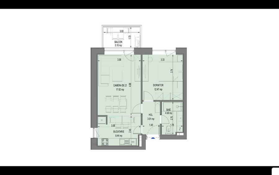 Vand Apartament 2 Camere Premium Nusco City Park - 7