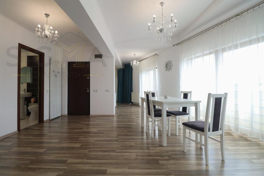 Apartament cu 3 camere semidecomandat, mobilat în Bună Ziua