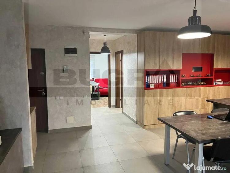Apartament cu 2 camere semidecomandat, mobilat în Bună Ziua