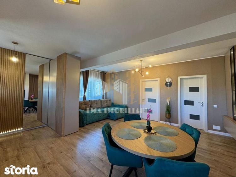 Apartament cu 2 camere decomandat, mobilat în Sânpetru